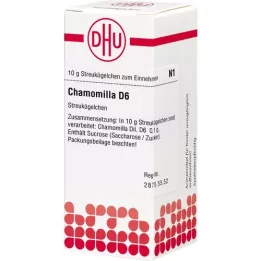 CHAMOMILLA D 6 Globuli, 10 g