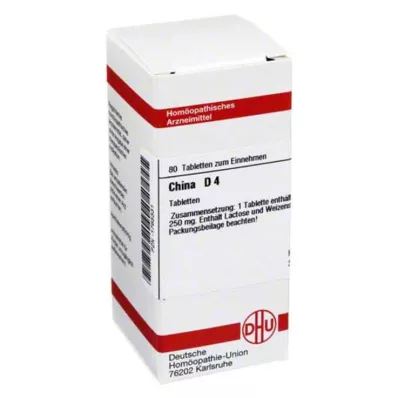 CHINA D 4 tablets, 80 pcs