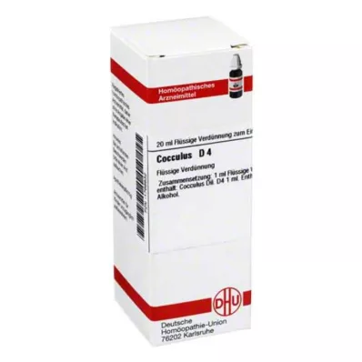 COCCULUS D 4 Dilution, 20 ml