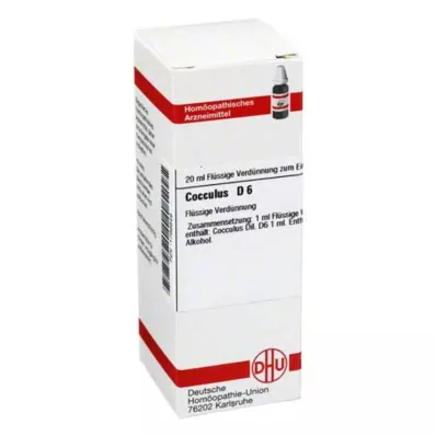 COCCULUS D 6 Dilution, 20 ml