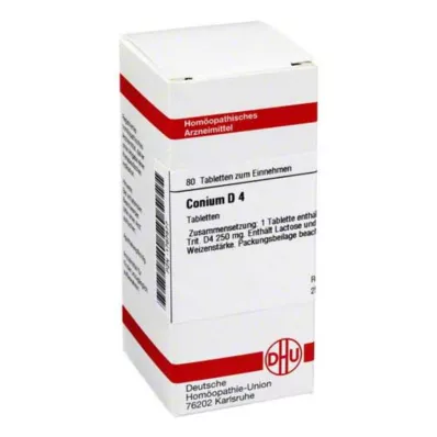CONIUM D 4 tablets, 80 pcs