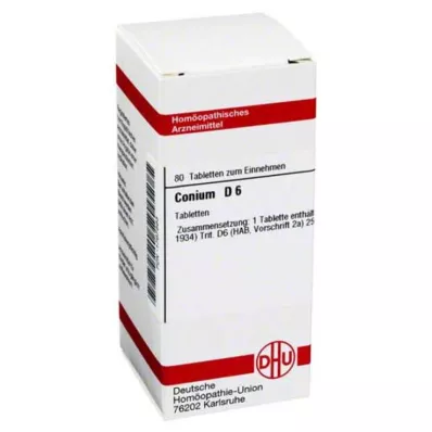CONIUM D 6 tablets, 80 pcs CONIUM D 6 tablets, 80 pcs