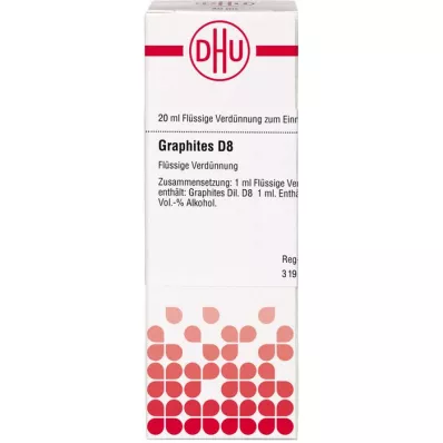 GRAPHITES D 8 Dilution, 20 ml GRAPHITES D 8 Dilution, 20 ml