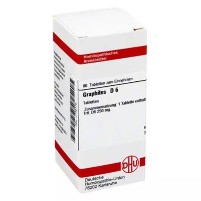 GRAPHITES D 6 tablets, 80 pcs GRAPHITES D 6 tablets, 80 pcs