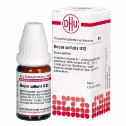 HEPAR SULFURIS D 12 Globuli, 10 g