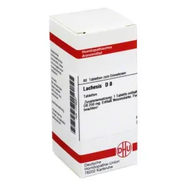 LACHESIS D 8 tablets, 80 pcs