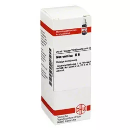 NUX VOMICA D 6 Dilution, 20 ml