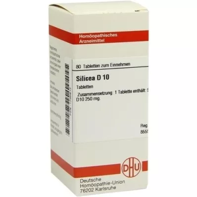 SILICEA D 10 tablets, 80 pcs