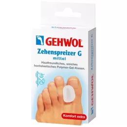 GEHWOL Polymer Gel Toe Spreader G medium, 3 pcs