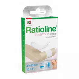 RATIOLINE sensitive quick wound dressing 4 cmx1 m, 1 piece