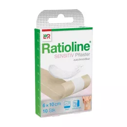 RATIOLINE sensitive quick wound dressing 6 cmx1 m, 1 piece