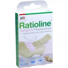 RATIOLINE Sensitive paving strips in 2 sizes, 10 pcs