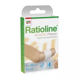 RATIOLINE elastic quick wound dressing 4 cmx1 m, 1 piece