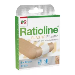 RATIOLINE elastic quick wound dressing 8 cmx1 m, 1 piece