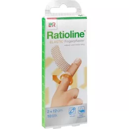 RATIOLINE Elastic Finger Association 2x12 cm, 10 pcs