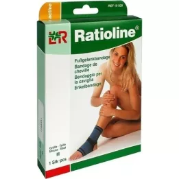 RATIOLINE Active ankle bandage Gr.M, 1 pcs