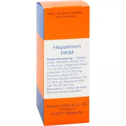 HEPATIMON HKM tablets, 100 pcs