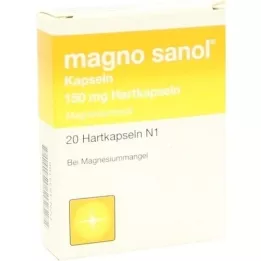MAGNO SANOL capsules, 20 pcs