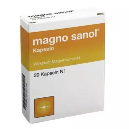 MAGNO SANOL capsules, 20 pcs