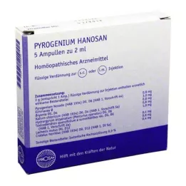 PYROGENIUM HANOSAN Injection solution, 5x2 ml