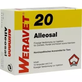 ALLEOSAL 20 amps for dogs/cats/small and zoo animals, 10X2 ml