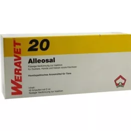 ALLEOSAL 20 amps for dogs/cats/small and zoo animals, 40X2 ml
