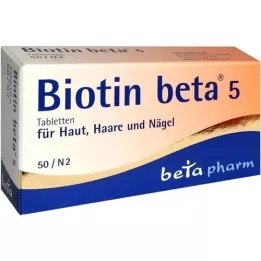 BIOTIN BETA 5 tablets, 50 pcs