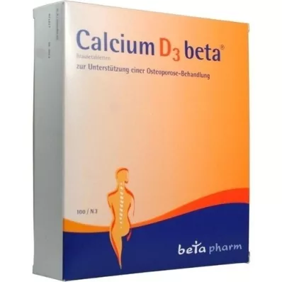 CALCIUM D3 beta Brausetabletten, 100 St