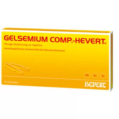 GELSEMIUM COMP.Hevert ampoules, 20 ml GELSEMIUM COMP.Hevert ampoules, 20 ml