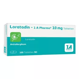 LORATADIN-1A Pharma Tablets, 100 pcs