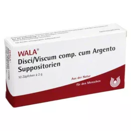 DISCI/Viscum comp.cum Argento suppositories, 10X2 g