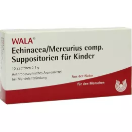 ECHINACEA/MERCURIUS comp.Childrens suppositories, 10X1 g