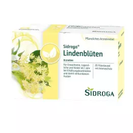 SIDROGA Linden blossom tea filter bags, 20X1.8 g