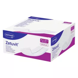 ZETUVIT Absorbent compresses non-sterile 10x20 cm, 30 pcs