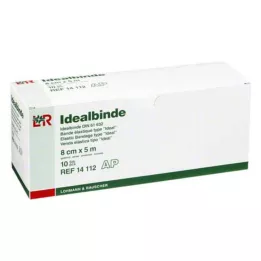 IDEALBINDE Lohmann 8 cmx5 m with loop, 10 pcs