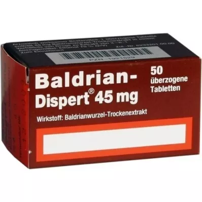 BALDRIAN DISPERT 45 mg überzogene Tabletten, 50 St