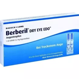 BERBERIL Dry Eye EDO Eye drops, 10x0.6 ml