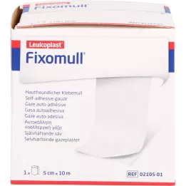 FIXOMULL adhesive gauze 5 cmx10 m, 1 pcs