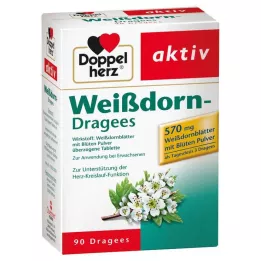 DOPPELHERZ Hawthorn Dragees, 90 pcs