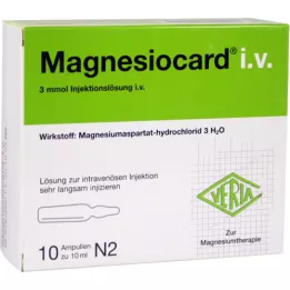 MAGNESIOCARD i.v. Injektionslösung, 10X10 ml
