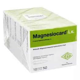MAGNESIOCARD i.v. Solution for injection, 50X10 ml