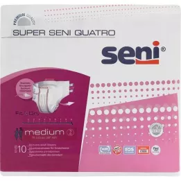 SUPER SENI Quatro incontinence pants size 2 m, 10 pcs