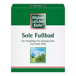 ALLGÄUER LATSCHENK. Sole foot bath, 10X10 g