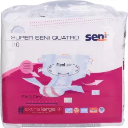 SUPER SENI Quatro incontinence pants Gr.4 XL, 10 pcs