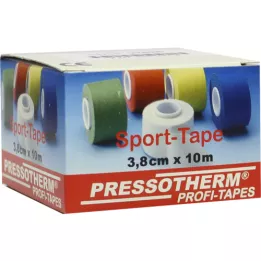 PRESSOTHERM Sport-Tape 3,8 cmx10 m weiß, 1 St