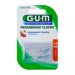 GUM Candela per spazzola sostituzione Proxabrush, 8 pz