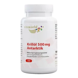 Krill oil 500 mg Antarctic capsules, 100 pieces