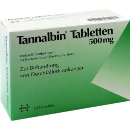 TANNALBIN tabletki, 50 szt