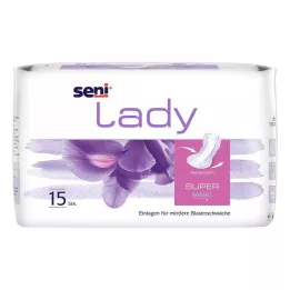 SENI Lady Incontinence Pad super, 15 pcs