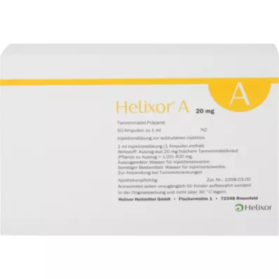 HELIXOR A ampoules 20 mg, 50 pcs